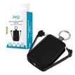 3701263529945-Jaym - Powerbank / batterie de secours rechargeable - porte clé - 4000 mAh  - noire--3