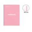 8422593466766-Miquelrius Notebook Emotions - Cahier à spirale - A5 - 80 feuilles - petits carreaux (5x5 mm) - rose--1