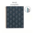 8422593040478-Miquelrius Notebook design Lifestyle - Cahier à spirale - A5 - 100 feuilles - petits carreaux (5x5 mm) - bouq--1