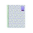 8422593043868-Miquelrius Notebook design Natura - Cahier à spirale - A5 - 80 feuilles - petits carreaux (5x5 mm) - v--0