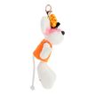 5027148040236-Porte-clés peluche Diddlina en robe orange 15cm--4