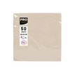 3281516220022-Pronappe - Serviette - Taille 20 x 20 cm - jetable - ivoire (pack de 50)-P_405251995_6-6