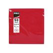 3281516220091-Pronappe - Serviette - Taille 20 x 20 cm - jetable - rouge (pack de 50)-P_405251997_1-0