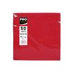 3281516220091-Pronappe - Servilleta - Tamaño 20 x 20 cm - desechable - rojo (paquete de 50)-P_405251997_5-3