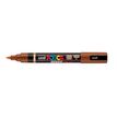 Posca - Marqueur peinture pointe moyenne brush - 1-4 mm - marron