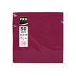 3281516220084-Pronappe - Serviette - Taille 20 x 20 cm - jetable - bordeaux (pack de 50)-P_405252002_1-0