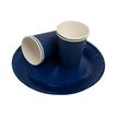3281510792129-Pronappe - Assiette - Taille 23 cm diameter - rond - jetable - bleu marine (pack de 20)-P_405252016_3-1