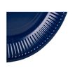 3281510792129-Pronappe - Assiette - Taille 23 cm diameter - rond - jetable - bleu marine (pack de 20)-P_405252016_4-3