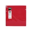 3281516238096-Pronappe - Servilleta - Tamaño 38 x 38 cm - desechable - rojo (paquete de 40)-P_405252156_9-7