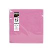 3281516238416-Pronappe - Serviette - Taille 38 x 38 cm - jetable - rose poudré (pack de 40)-P_405252157_4-5