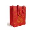 3281650624113-Logistipack - Sac cadeau - 18 cm x 10 cm - rouge, impression dorée-P_405252918_1-0