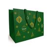 3281650624434-Logistipack - Sac cadeau - 20 cm x 10 cm x 17 cm - vert, impression dorée-P_405252921_1-0