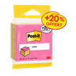 - Post-it® - Cube de Notes - 76 mm x 76 mm - 390 dont 65 Feuilles Offertes - 100% PEFC - couleurs assorties--0