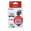 Canon PG-540/CL-541 - Pack de 2 - noir, couleur (cyan, magenta, jaune) - cartouche d'encre originale
