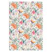 3664447215761-Carnet A5 Bahia - ligné - fleurs corail - Oberthur--0