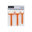 3134725019386-Cléopâtre Alix  - Lot de 3 rouleaux en mousse - 25, 40 et 60 mm-P_405253002_4-3