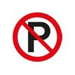 8711234128263-Pickup - Panneau interdiction de stationnement - P - 180 mm (diamètre)-P_405253678_2-1