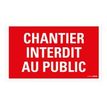 8711234128201-Pickup - Panneau chantier interdit au public - rectangulaire - 330 x 200 mm-P_405253684_2-1