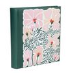 3173749254182-Album photos fantaisie mémo 200 ERICA "Flowers 4" pour 200 photos 10 x 15 cm coloris vert--0