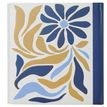3173740254181-Album photos fantaisie mémo 200 ERICA "Flowers 4" pour 200 photos 10 x 15 cm coloris bleu & jaune--2