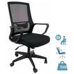 3661971076257-Fauteuil de bureau - PRIX MINI - noir--0