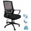 3661971076257-Fauteuil de bureau - PRIX MINI - noir--0