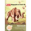 3532436510534-Maquette bois 3D - Mammoth - 38 piéces--0