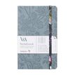 5035393495022-Bookaroo - Carnet de notes - A5 - floral noir--0