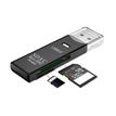 -Lecteur USB 3.0 de carte micro sd et SD - noir--0