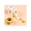 5014702151170-Plaisir d’Offrir – 500 étiquettes autocollantes cœur kraft 37 x 37 mm – rouleau pr-P_405254129_3-2