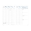 3371010541430-Quo Vadis - Agenda année scolaire - 2026-2027 - Universitaire - Semainier Planning - Français - Bloom - Vert - 13 mois de août à août - 10x15 cm - Papier Cla--1
