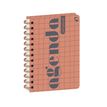 3371010543250-Quo Vadis - Agenda perpétuel - Spiralé - Semainier Horizontal - Français - Eterny - Blanc - Perpétuel - 12x17 cm - Papier Clairefontaine blanc - Fabri--0