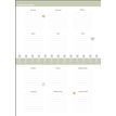 3371010543274-Quo Vadis - Agenda perpétuel - Spiralé - Semainier Horizontal - Français - Eterny - Multicolore - Perpétuel - 12x17 cm - Papier Clairefontaine blanc - Fabri--3