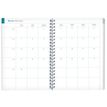 3660942090636-Agenda de bureau spiralé 16 mois Joy - 1 semaine sur 1 page - 15 x 21 cm - Pêche - Exacompta--2