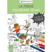 3592930011890-Coloriage géant La Ferme - 80 x 120 cm - Bouchut--3