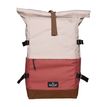 9002638430571-Sac à dos WALKER Roll Up Eco - 1 compartiment coloris popcorn & terracotta--1