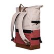 9002638430571-Sac à dos WALKER Roll Up Eco - 1 compartiment coloris popcorn & terracotta--2