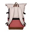 9002638430571-Sac à dos WALKER Roll Up Eco - 1 compartiment coloris popcorn & terracotta--3