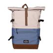 9002638430502-Sac à dos WALKER Roll Up Eco - 1 compartiment coloris popcorn & azure --1