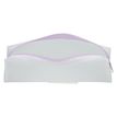 3173741255583-Trousse rectangulaire SCHOOL Green Mesh clear coloris mauve--2