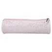 3173745255657-Trousse ronde SCHOOL Dots Glitter coloris rose clair--0