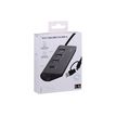 3303170118122-T'nB iClick - Hub - 4-in-1 - 3 x SuperSpeed USB 3.0 + 1 x USB-C  - aluminum-P_405256042_4-5
