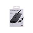 3303170118122-T'nB iClick - Hub - 4-in-1 - 3 x SuperSpeed USB 3.0 + 1 x USB-C  - aluminum-P_405256042_5-4