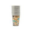 3281510891181-Pronappe - 15 Gobelets en carton - 20 cl - jetable - gris-P_405256079_1-3