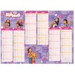 3664447221946-Calendrier Les Sisters - 6 mois par face - 55 x 40,5 cm - Oberthur--0