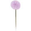 3664447210278-Styllo bille Pompon mauve - Oberthur--0