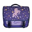 3666311037783-Cartable Cybel - 38 cm - 2 compartiments - Violet - Bagtrotter--0
