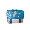 3666311037844-Cartable Cybel - 38 cm - 2 compartiments - Bleu - Bagtrotter--0
