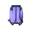 3666311037776-Sac à dos à roulettes Cybel - 2 compartiments - Violet - Bagtrotter--2
