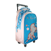 3666311037837-Sac à dos à roulettes Cybel - 2 compartiments - Bleu - Bagtrotter--1